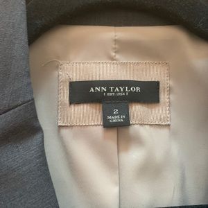 Ann Taylor suit charcoal worn once